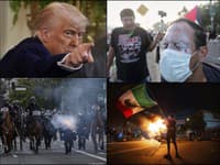 PEKLO v Los Angeles! Scény z nepokojov v uliciach pripomínajú bojovú zónu: TRUMP nasadil národnú gardu