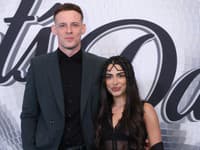1. kolo Let's Dance. Na snímke Krištof Králik s priateľkou
