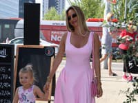 Párty plná celebritných detí, Natália Glosíková s dcérou Zairou