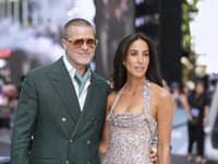 Brad Pitt na premiére filmu F1