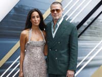 Brad Pitt na premiére filmu F1