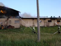Požiar hospodárskej budovy v obci Hermanovce nad Topľou