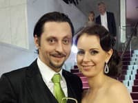 Lukáš Latinák s manželkou Aničkou (2014)