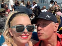 Zlatica Puškárová s manželom Patrikom Švajdom