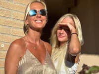 Zuzana Belohorcová s dcérou Salmou