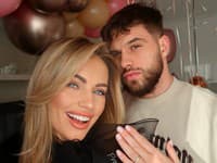 Natálie Kočendová s partnerom