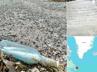 Neuveríte, čo našla žena na prechádzke po pláži! FOTO Tajomstvo vo fľaši šokovalo všetkých
