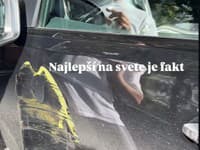 Jasmina Alagič nabúrala svoje luxusné auto.