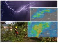 Srednjo Evropo zajelo hudo neurje