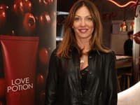 Predstavenie parfému. Na snímke Alexandra Orviská