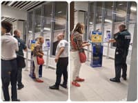 Šokujúce VIDEO: Hysterický záchvat ženy na európskom letisku, odmietala zaplatiť za príručnú batožinu!