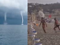 ŠOK pre dovolenkárov: Od mora sa priblížila APOKALYPSA! Únik v poslednej chvíli, lehátka lietali vzduchom