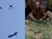 ZÁBERY ako z akčného filmu: TAKTO unikol ukrajinský vojak nepriateľským jednotkám! POMOC mu poslali zo vzduchu