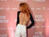 Premiéra filmu Pod parou. Na snímke Hana Vágnerová