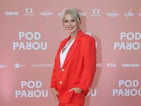 Premiéra filmu Pod parou. Na snímke Zuzana Vačková