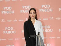 Premiéra filmu Pod parou. Na snímke Lucia Hlaváčková