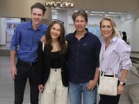 Martin Kaprálik s manželkou Michaelou a deťmi Michalom a Martinou