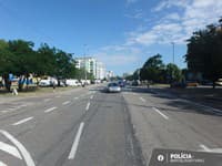 Polícia žiada verejnosť o pomoc pri objasňovaní nehody na bratislavskej Uzbeckej ulici