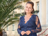 Módna prehliadka Fera Mikloška, Lucia Vráblicová