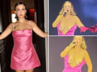 Popová hviezda šokovala fanúšikov: Na koncerte ukázala svoje HOLÉ PRSIA!