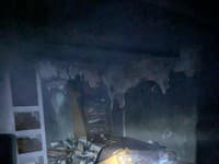 Požiar rodinného domu v Dolnom Kubíne v časti Beňová Lehota