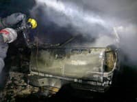 Požiar rodinného domu v Dolnom Kubíne v časti Beňová Lehota