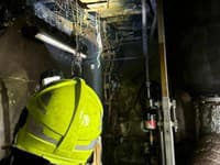 Požiar strojovne remorkéra