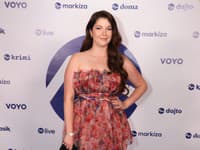 Markíza média párty. Na snímke Celeste Buckingham