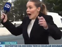 Šokujúca KRÁDEŽ v priamom prenose: Zlodej sa nezastavil ani pred kamerou, reportérka prišla o telefón