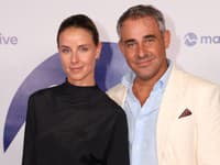 Markíza média párty. Na snímke Nela Pocisková, Filip Tůma