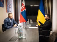 Fico sa stretol so Zelenským: Ukrajine želá spravodlivý mier aj európsku perspektívu