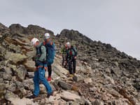 Záchranné akcie v oblasti Bachledovej štrbiny