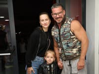 Natália, Germani, Martin Valihora s dcérou