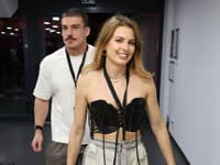 Katarína Becca Balážiová s priateľom