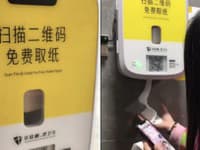 Kuriózna novinka na verejných toaletách: Ľudia dostanú papier až po pozretí reklamy!