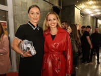 Premiéra divadelnej hry Milión. Na snímke Liv Bielovič