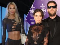 Majk Spirit s manželkou Mariou