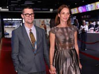 Premiéra filmu Franz. Na snímke Zuzana Kanócz, Juraj Loj