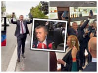 Úspechom opojený Babiš sa úplne utrhol z reťaze: Pustil si z repračika svoj hit a novinárke poslal pusu!