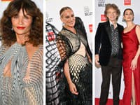 Helena Christensen, Sarah Jessica Parker a Mick Jagger pútali značnú pozornosť. 