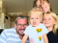 Natália Germáni s rodinou