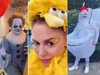 Halloween svetových hviezd: Hororový klaun, strapaté kura a... Sám doma išiel za ZÁCHOD!