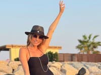Andrea Verešová si užíva v Dubai