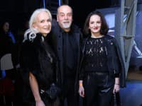 Fashion Live. Na snímke Sväťo Malachovský s priateľkou (vľavo)