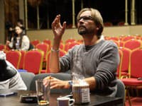 Režisér Ján Ďurovčík na skúške muzikálu Rómeo a Júlia