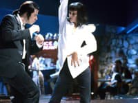 Uma Thurman ako Mia Wallace vo filme Pulp Fiction.