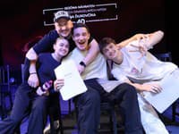 Skúška muzikálu Rómeo a Júlia, Thia Vittek, Tomáš Sitkey