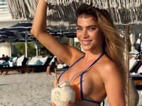 Andrea Verešová si užíva v Dubai