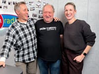 Daniel Hevier ako hosť vo Fun rádiu v šou Adela a Sajfa