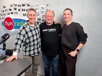 Daniel Hevier ako hosť vo Fun rádiu v šou Adela a Sajfa